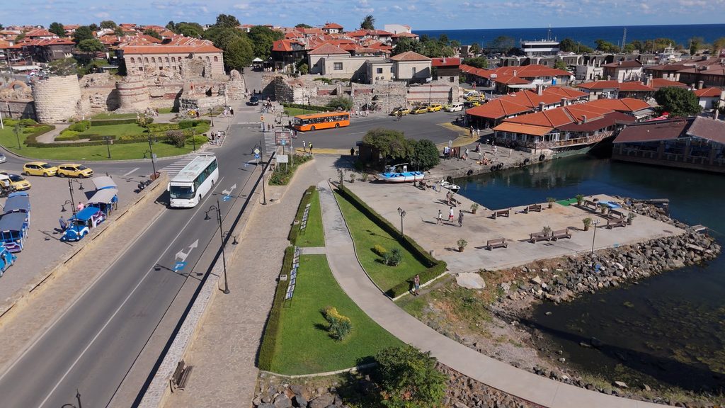 Nessebar, Drone view