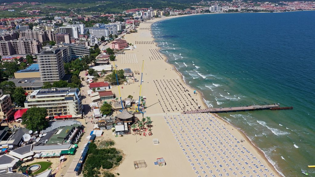 Sunny Beach, Drone view