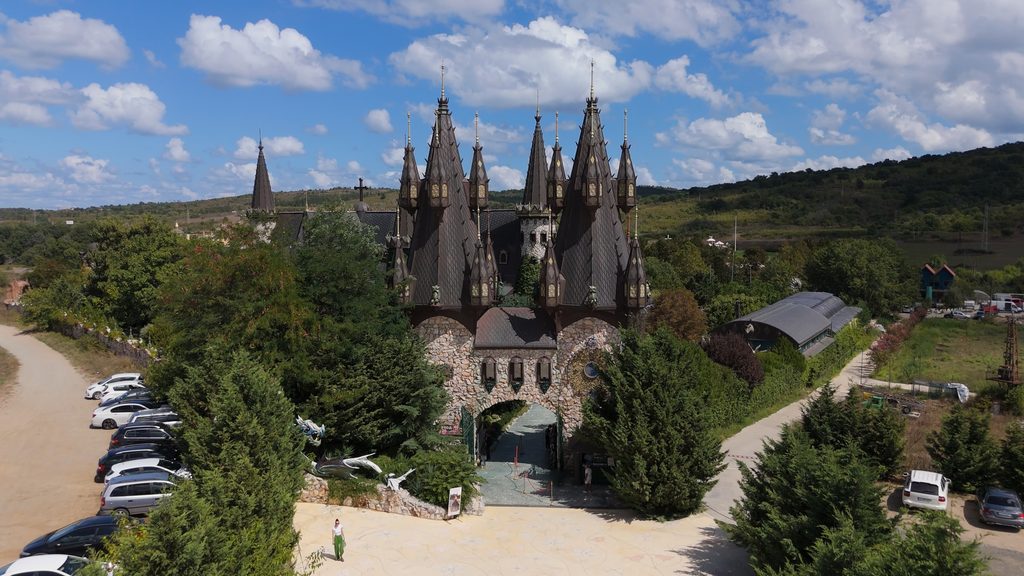 Ravadinovo Castle, Drone view